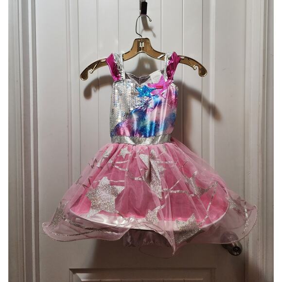 Girl’s 4-6 Barbie Star Light Adventure Galactic Princess Dress Halloween Costume - Picture 2 of 9
